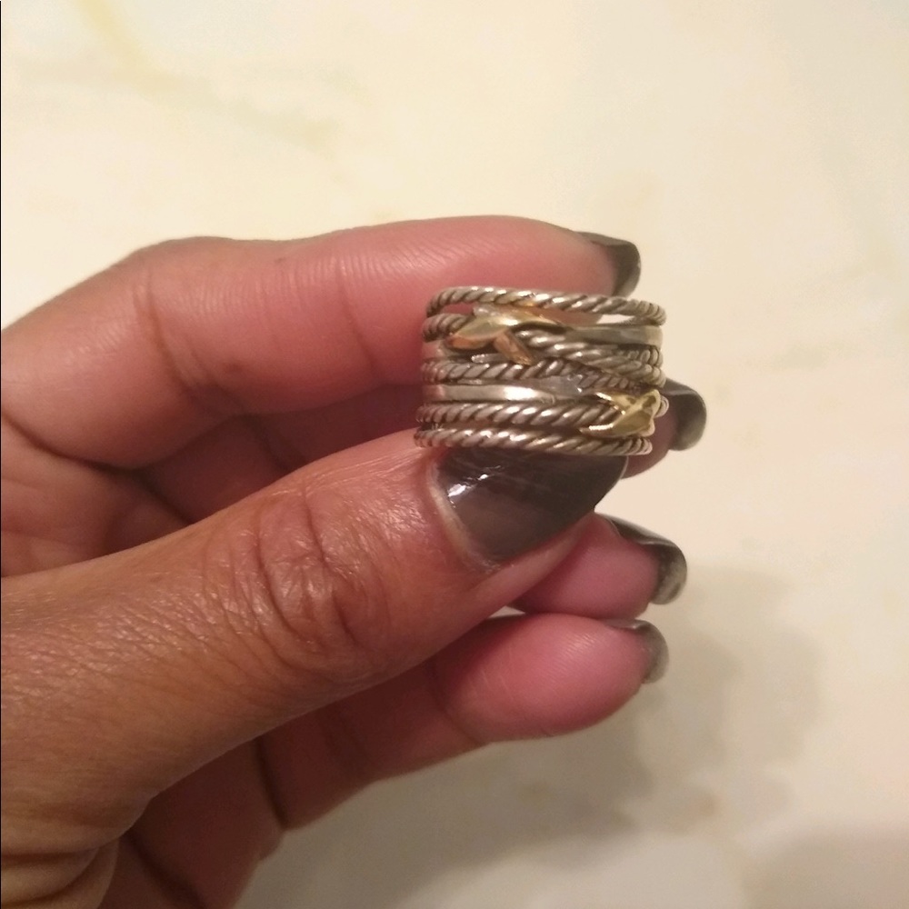 David Yurman crisscross ring